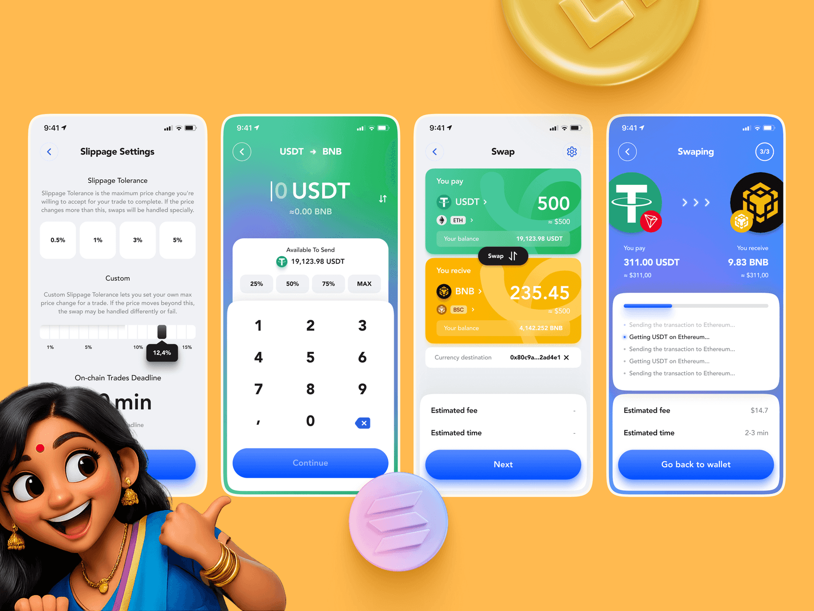 PayVDA App — design solution, image 1