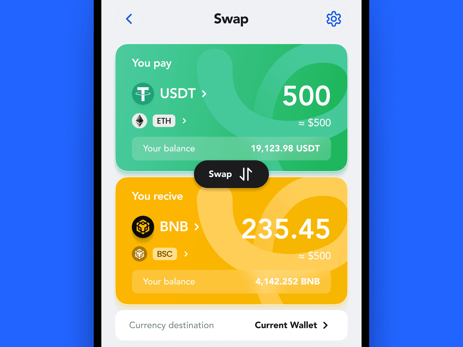PayVDA App — design solution, image 6