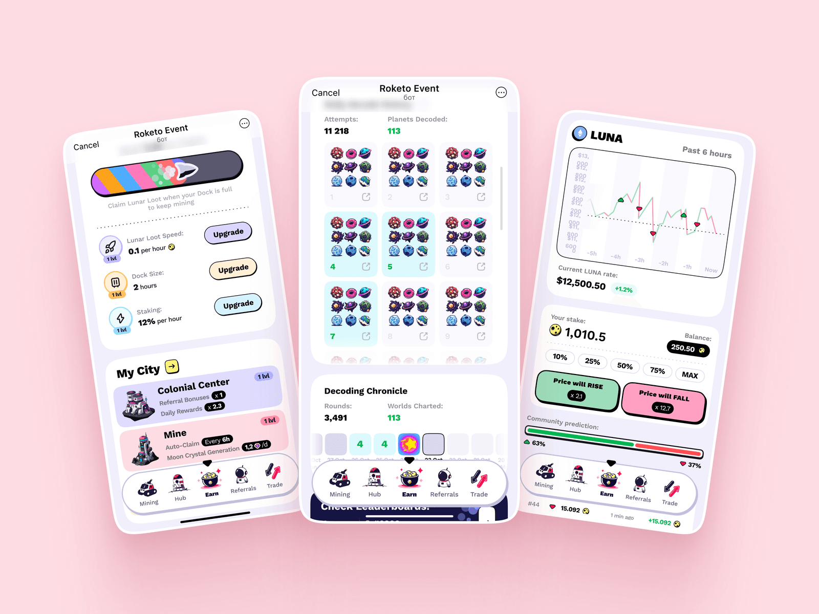 Roketo App — design solution, image 3