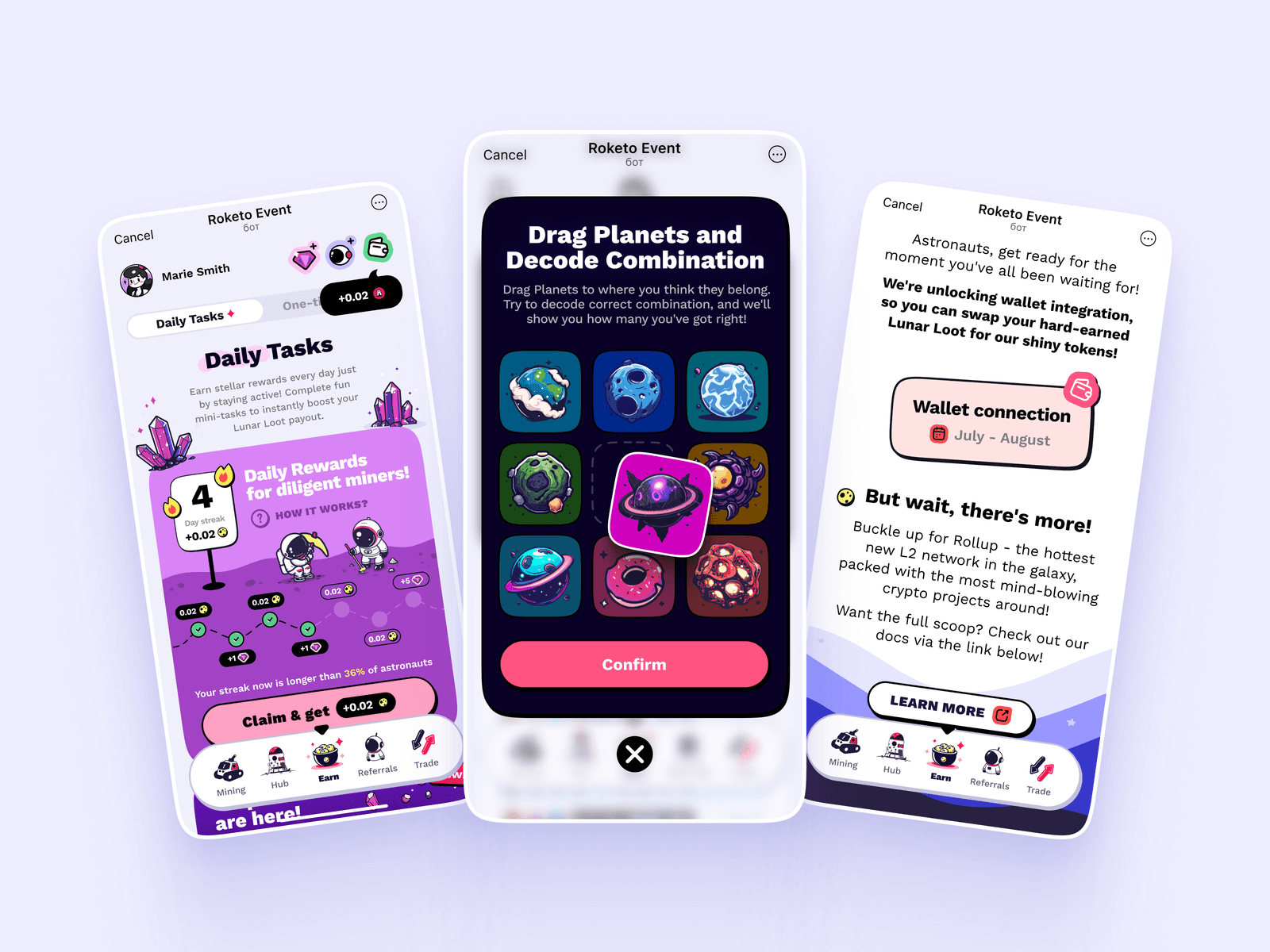 Roketo App — preview, image 3