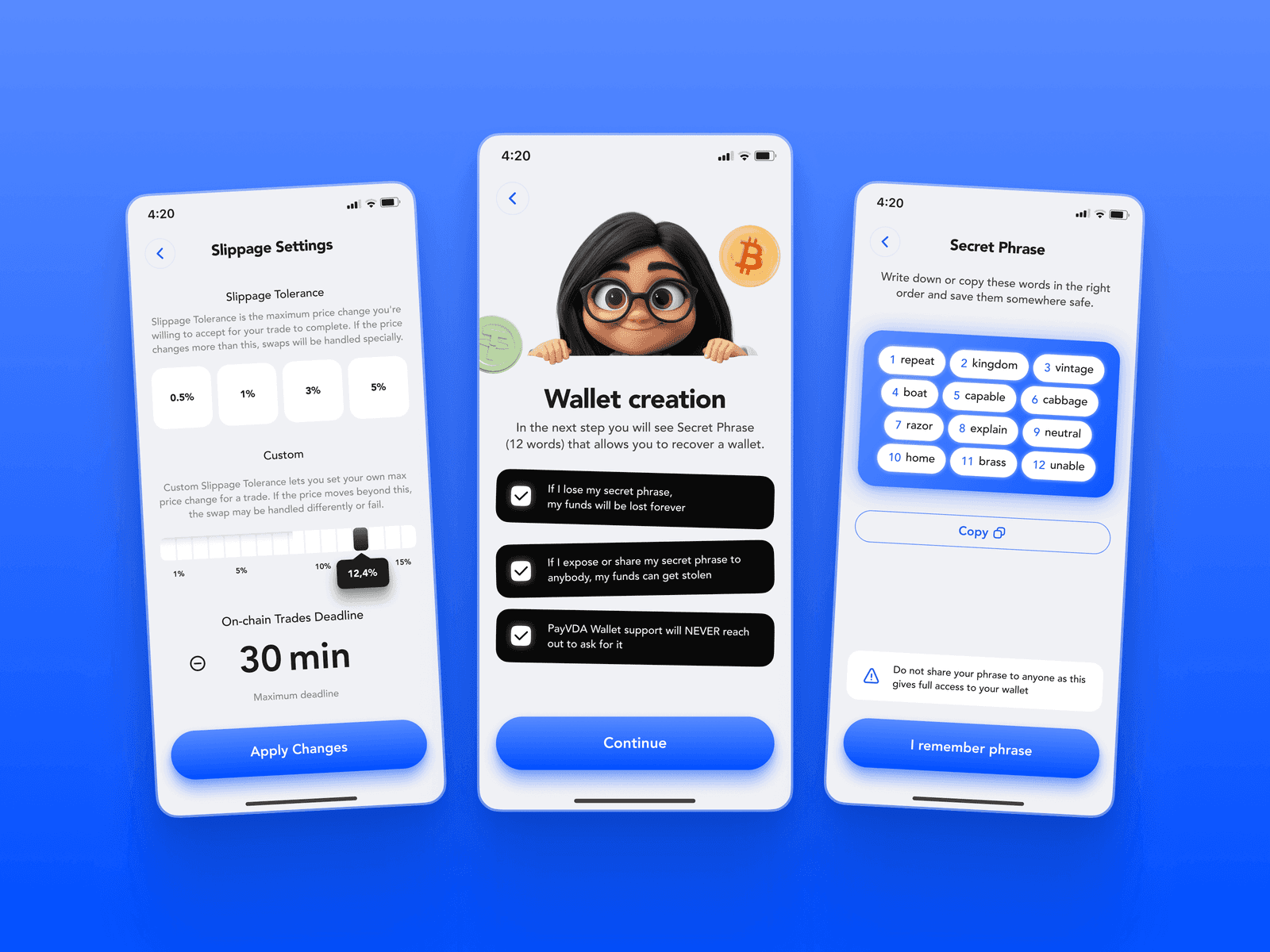 PayVDA App — outcome, image 3